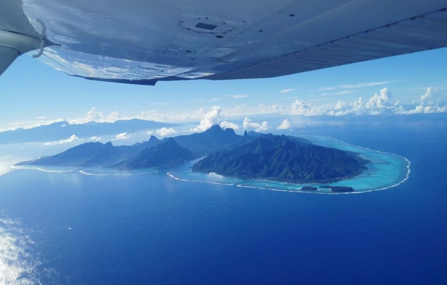 Saut en parachute à Tahiti