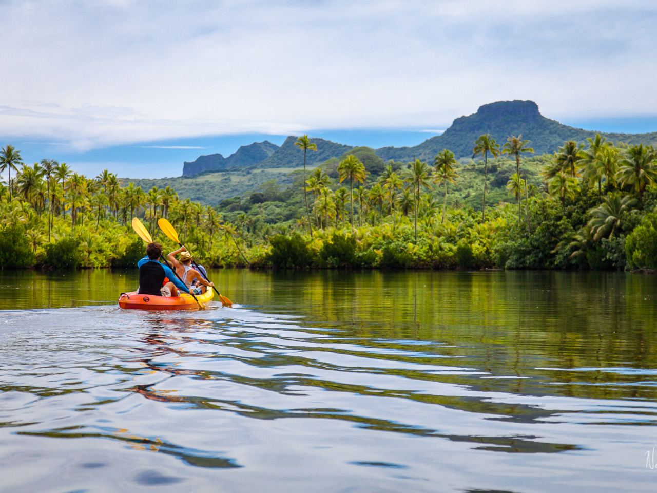 Jour 7 à 11 : Kayak et vélo à Raiatea